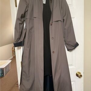 London Fog Women's Taupe Trench Coat